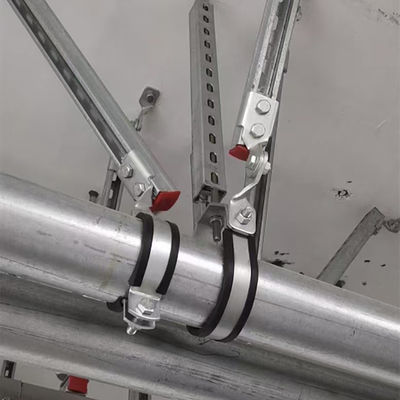 Korrosionsbeständige seismische Hänger für Rohre aus Aluminiumlegierung / Feuer- und Erdbebenbeständigkeit