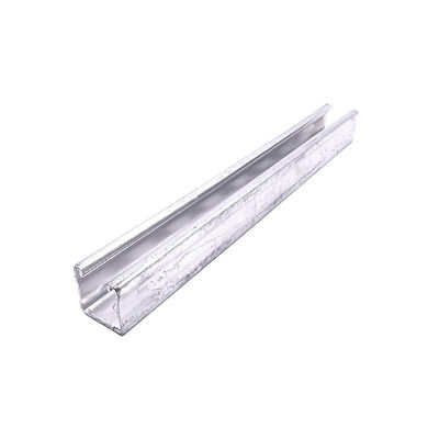 Anpassbar 150mm 1-3mm Aluminium-Straußkanal Silber-Anodisierte Aluminiumlegierung C-förmige Stahl
