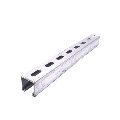 Anodisierende Aluminiummassivstützkanal Silber in kundenspezifischen Längen