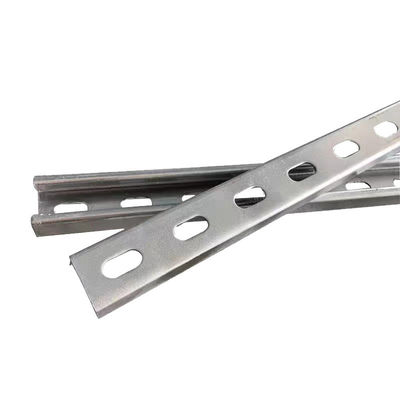 ISO9001 Anodisiertes Aluminium mit C-Kanal-Schlitze Wetter- und Korrosionsbeständig Unistrut Aluminium