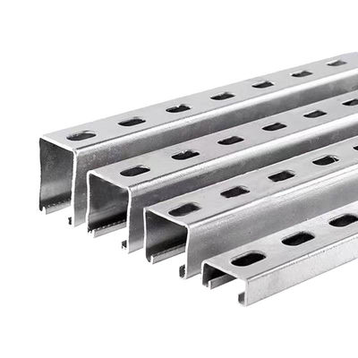 Anodisierter C-förmiger Aluminium-Straußkanal / Metall-Schlittenkanal 1-3 mm Dicke