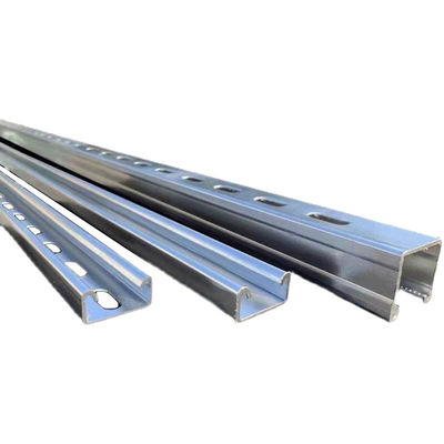 Silber-Anodisierungslegierung Aluminium Stützkanal mit hervorragender Korrosionsbeständigkeit