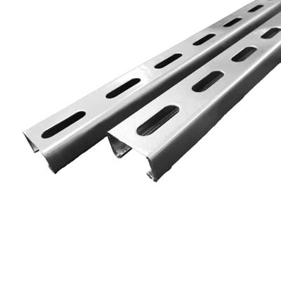 Anpassbarer leichter Aluminium-Schlittenkanal C-förmiger Abschnitt