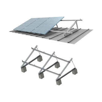 Dauerhaftigkeit Verstellbare Solarpaneel-Halterungen Struktur mit festem Griff aus Edelstahl