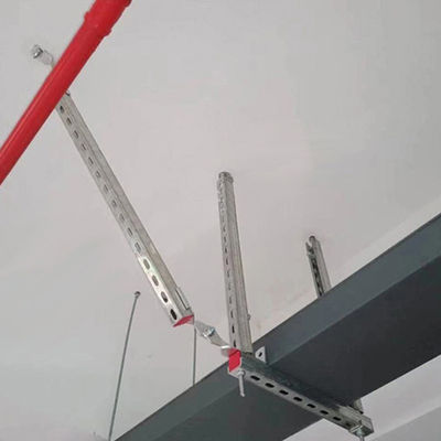 Anodisierte Aluminium-Seismikspange für Rohrschutz