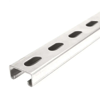 Korrosionsbeständig Edelstahl Unistrut 10 Ft C-förmige Rostbeständigkeit