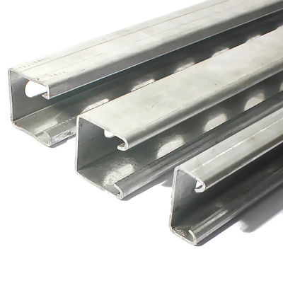Genauigkeit 1,5 mm bis 3,0 mm Toleranz ±0,02 mm Galvanisierter Unistrut-Kanal für ASTM GB JIS-Standards