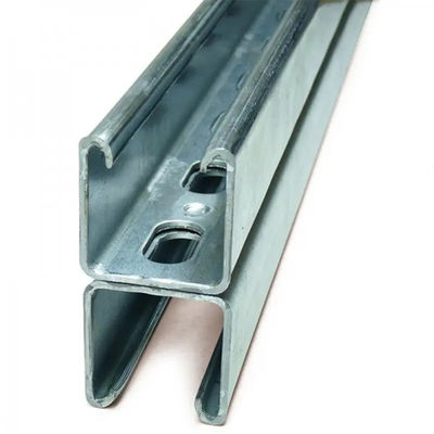 Hot Dip Galvanized Strut C-förmig Profil 1,5 mm bis 3,0 mm Dicke
