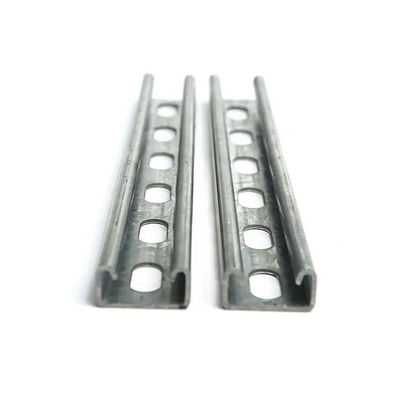 Korrosionsbeständiges Silber, anodiert, C-förmig, Aluminium-Strut-Kanal, Aluminiumlegiertes Stahl-Abschnitt