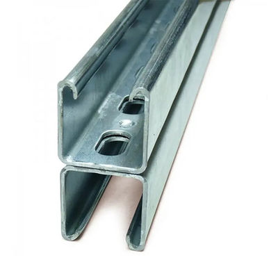 Leichtgewichtiges Anodisiertes Aluminium Unistrut Kanal C-förmiges Stahl für unerschütterliche Haltbarkeit